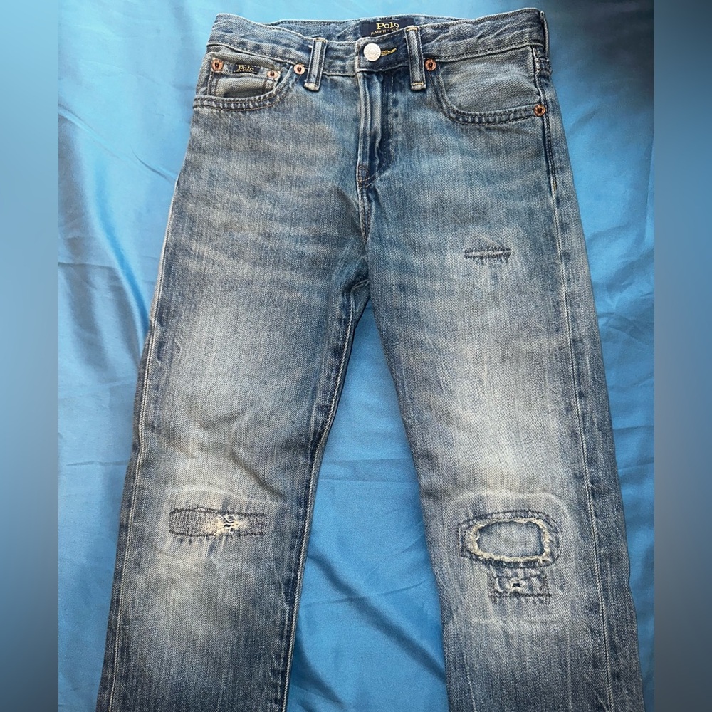 Boys Polo Patch Jean